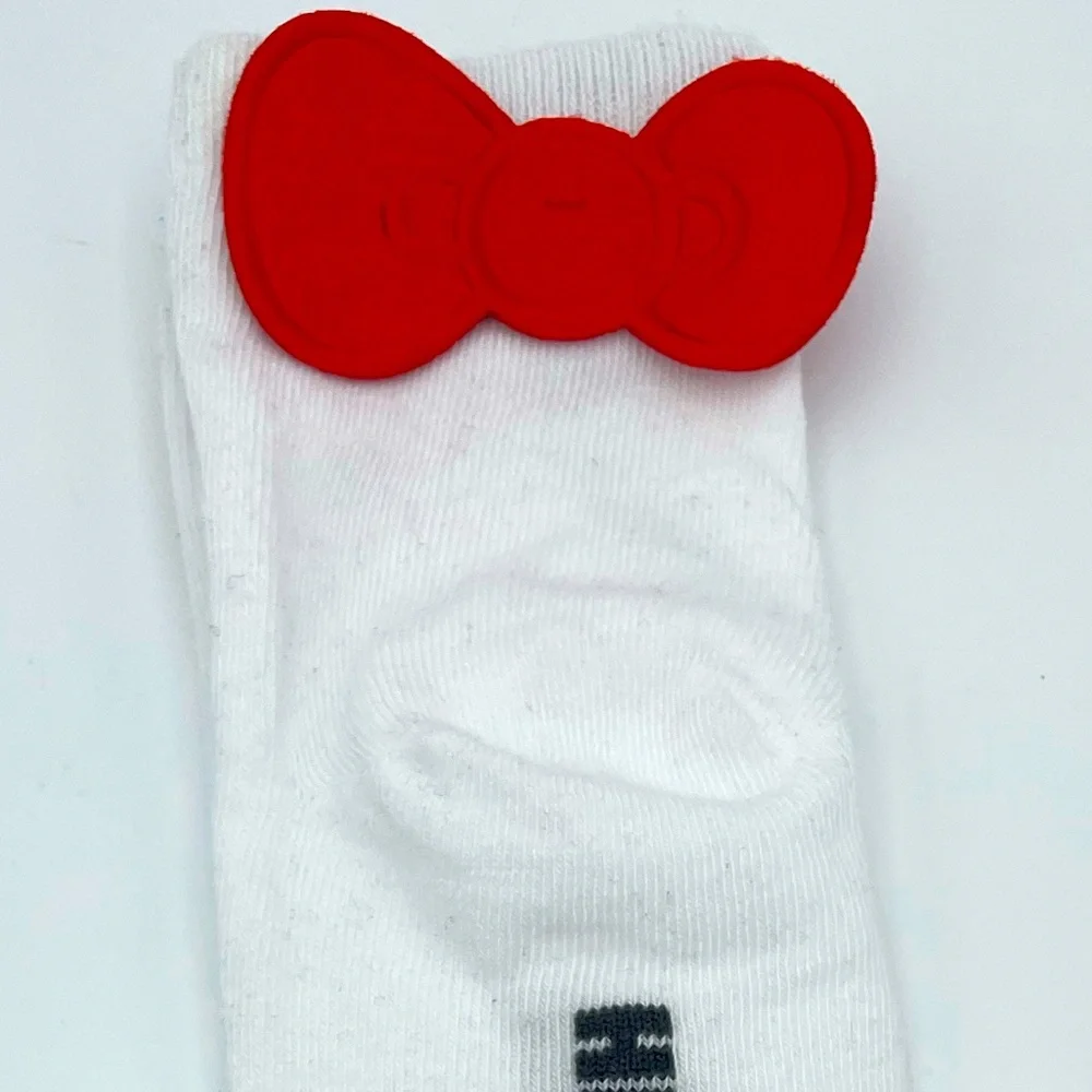 Hello Kitty Ankle Socks with Bow NWT